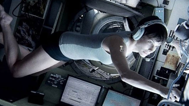 Sandra Bullock in Gravity (Movie still)