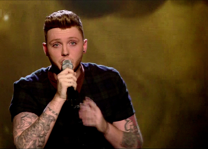 James Arthur won The X Factor (screengrab)