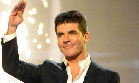 Simon Cowell on The X Factor (Screengrab)