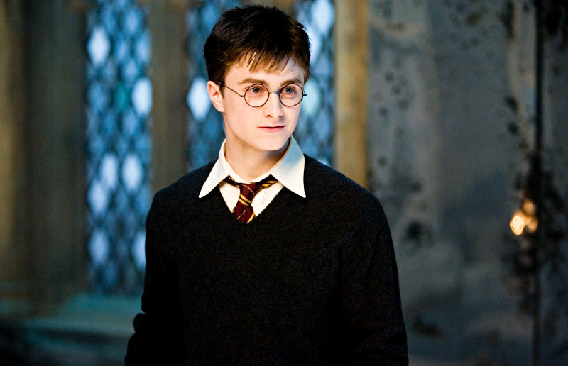 Daniel Radcliffe in Harry Potter (Film still)