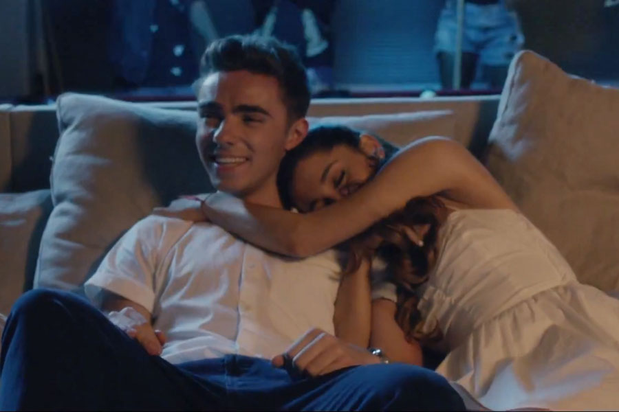 Nathan Sykes and Ariana Grande are dating (Screengrab)