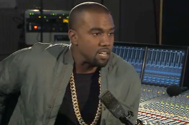 Kanye's interview has prompted a row (BBC Radio 1)
