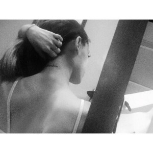 Ariana Grande's new tattoo (Twitter)