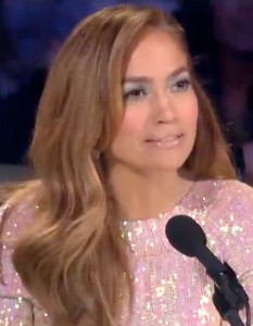 J-Lo on Idol (Fox)